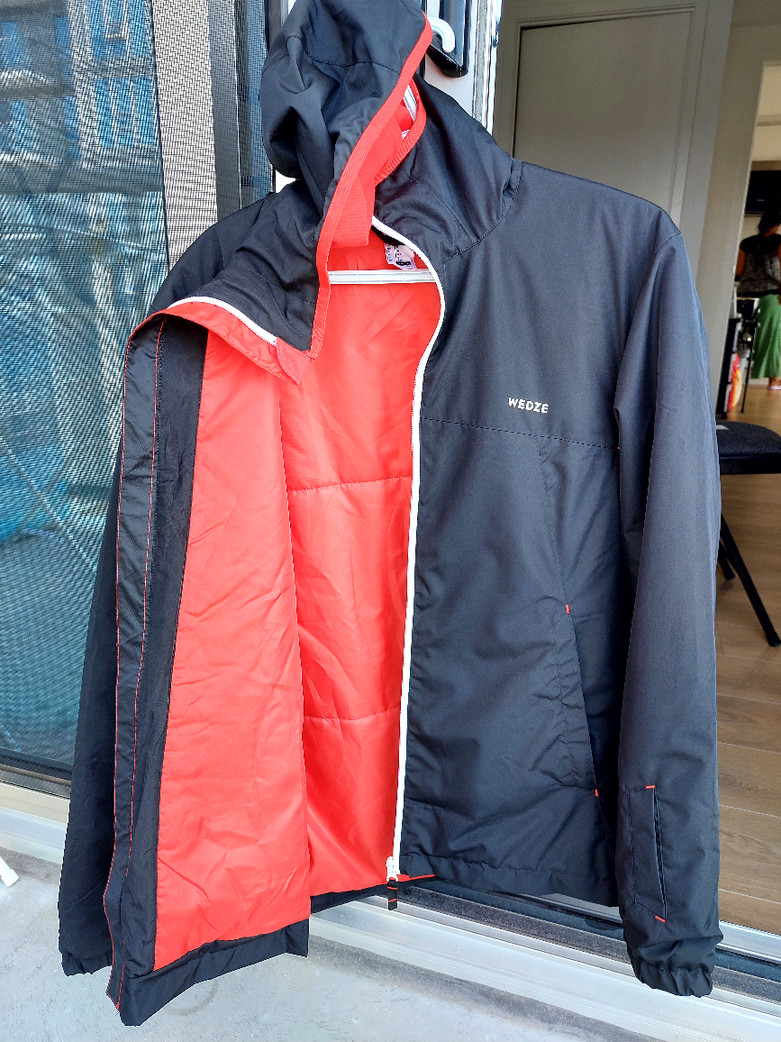 Wed'ze Black and Red Jacket