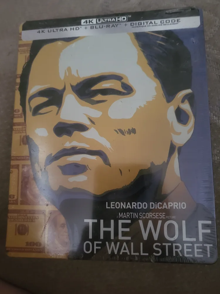 The Wolf of Wall Street (4K Ultra HD + Blu-ray) thumbnail