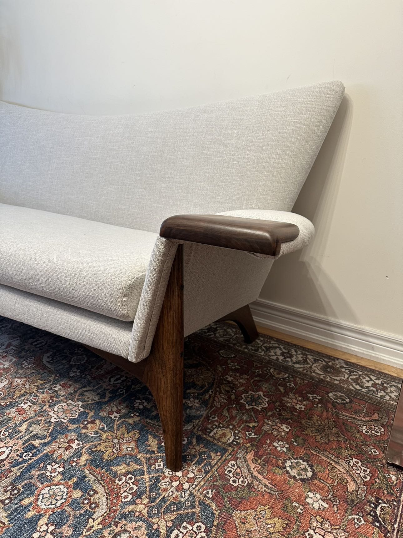 Mid century atomic style couch