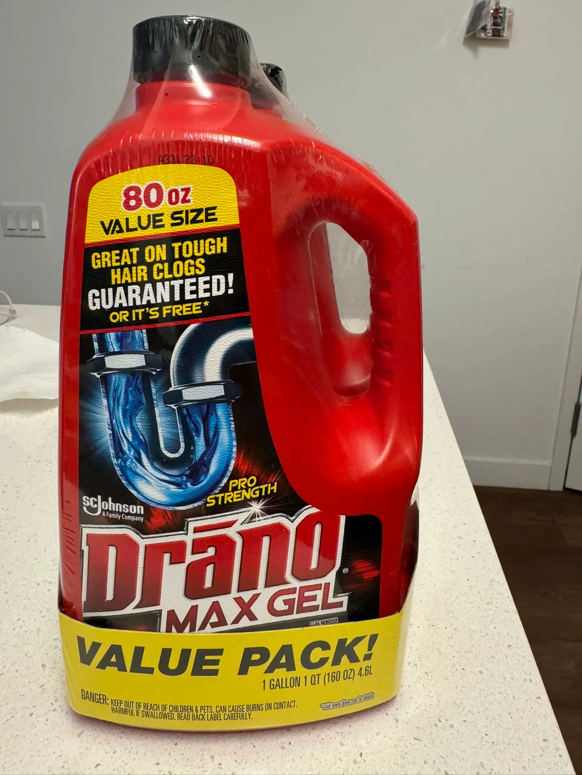 Drano Max Gel 80 oz Value Pack thumbnail