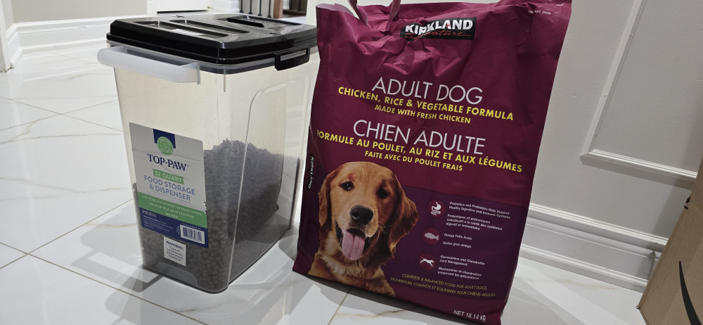 Dog food and Storage Dispenser
