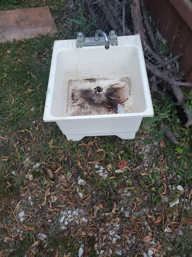 Small White Sink