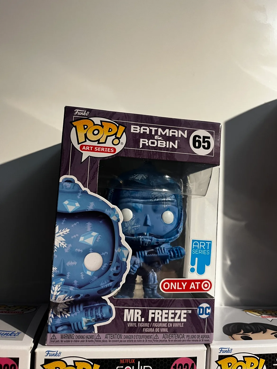 Funko Pop! Batman & Robin Mr. Freeze Art Series thumbnail
