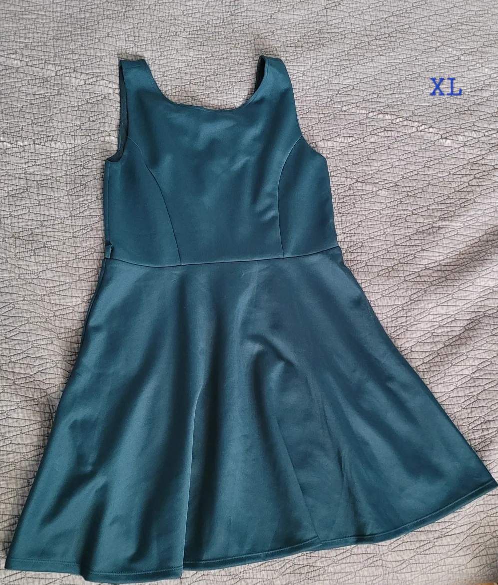 Green Sleeveless Dress - XL thumbnail