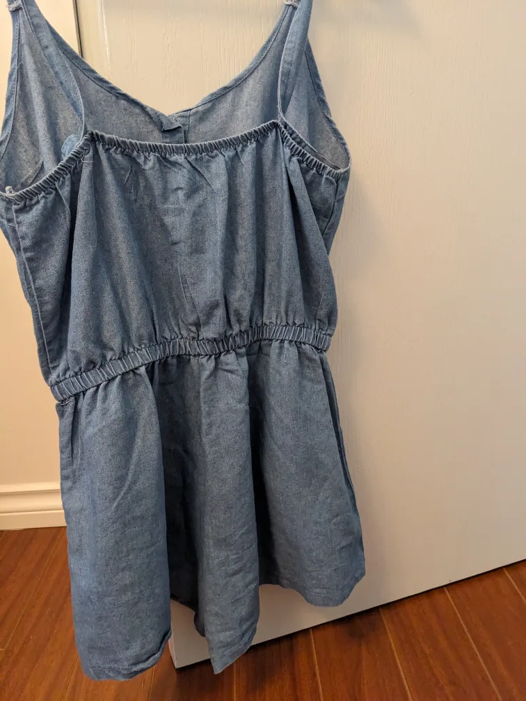 denim styled romper image indicator(3)