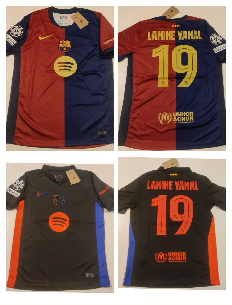 FC Barcelona Lamine Yamal Jersey new with tags size S,M,L and XL