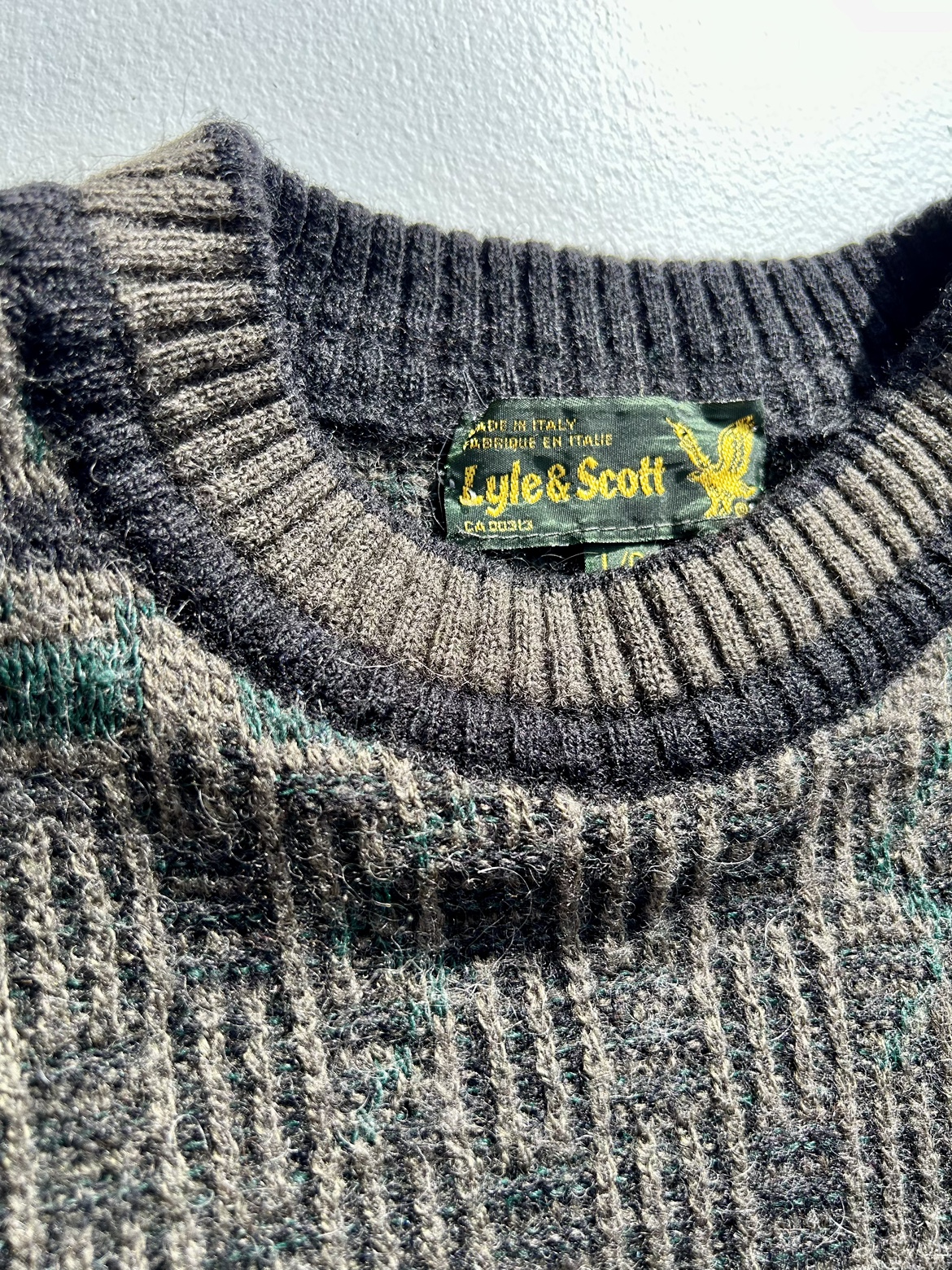 Vintage wool grandpa sweater - photo 2