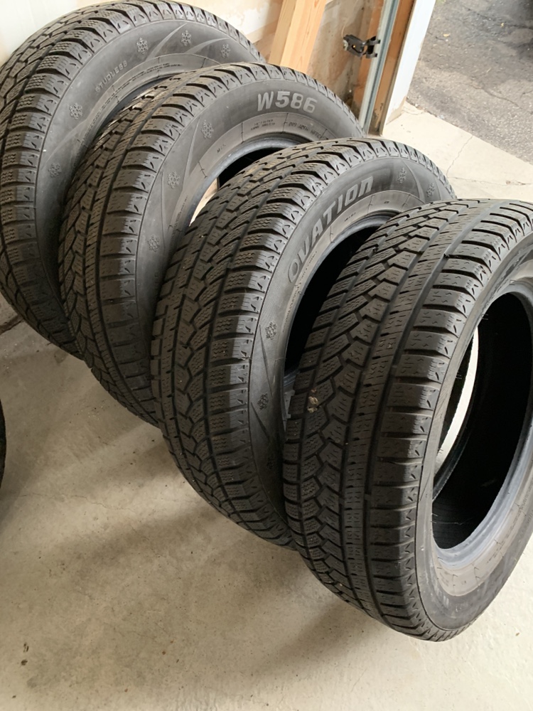 Set of 4 Winter Tires For Dodge Grand Caravan
