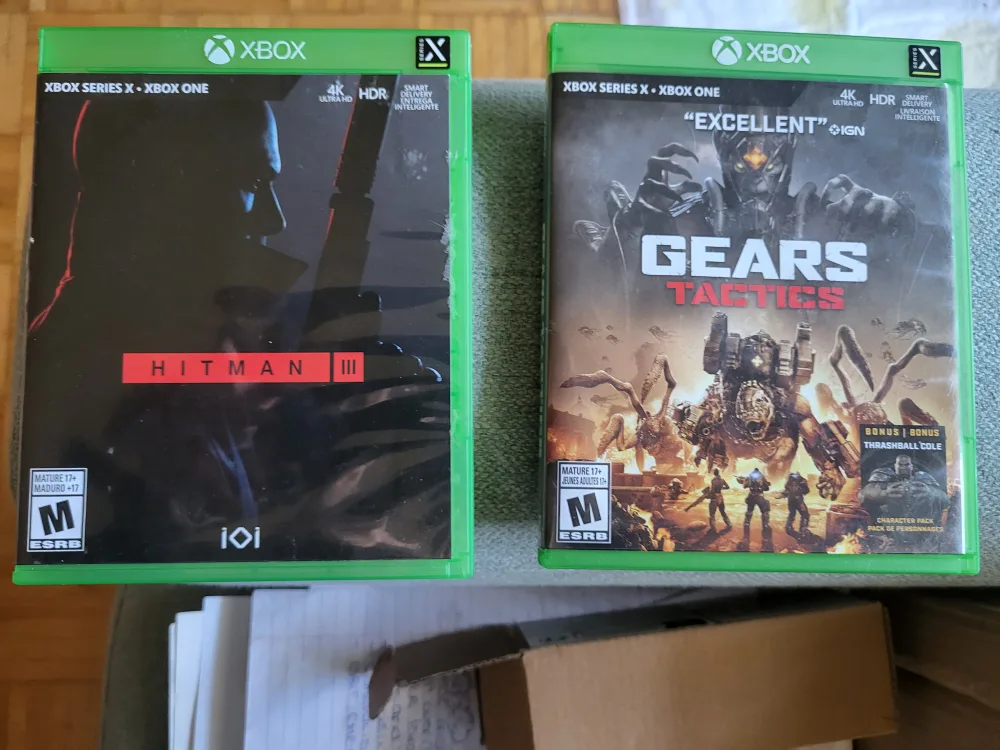 Xbox One Games - Hitman 3 & Gears Tactics thumbnail