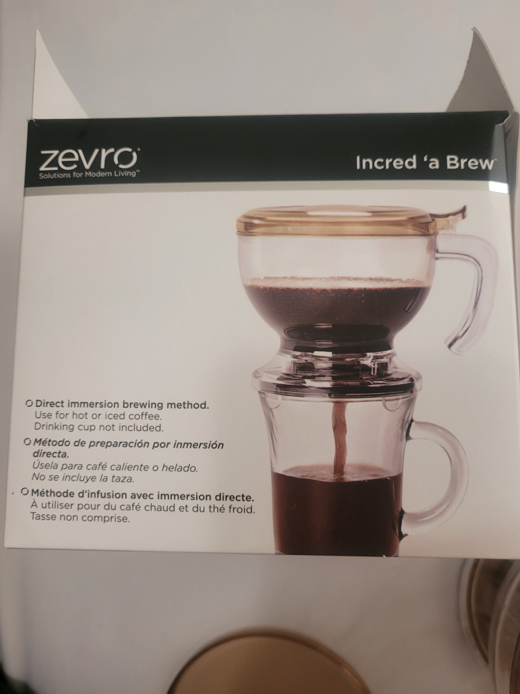 Zevro Incred'a Brew Coffee Maker - photo 4