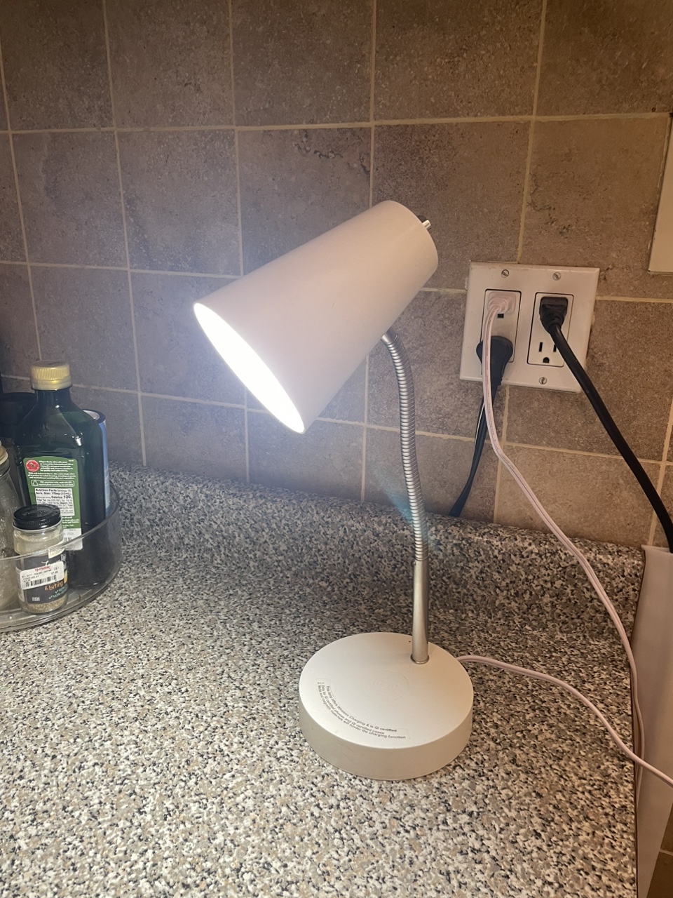 White Desk Lamp