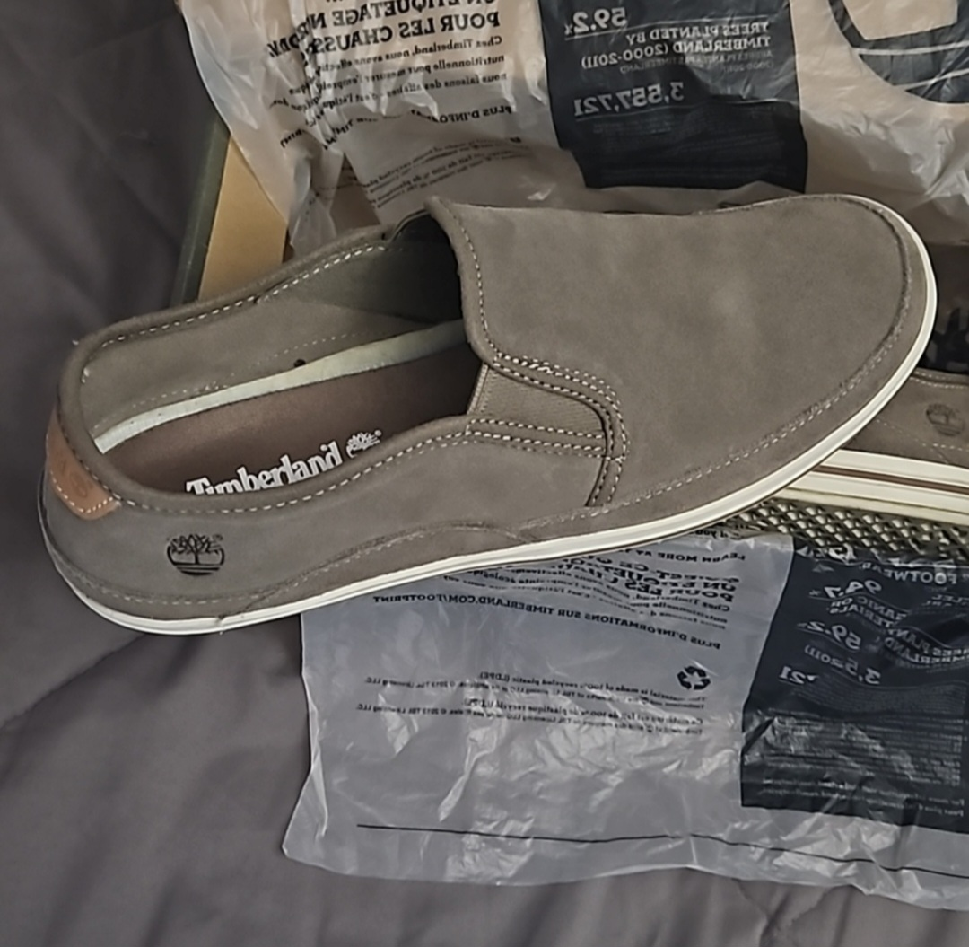 Timberland Earthkeepers Men's Grey Slip-on Shoes Size 10 - photo 2