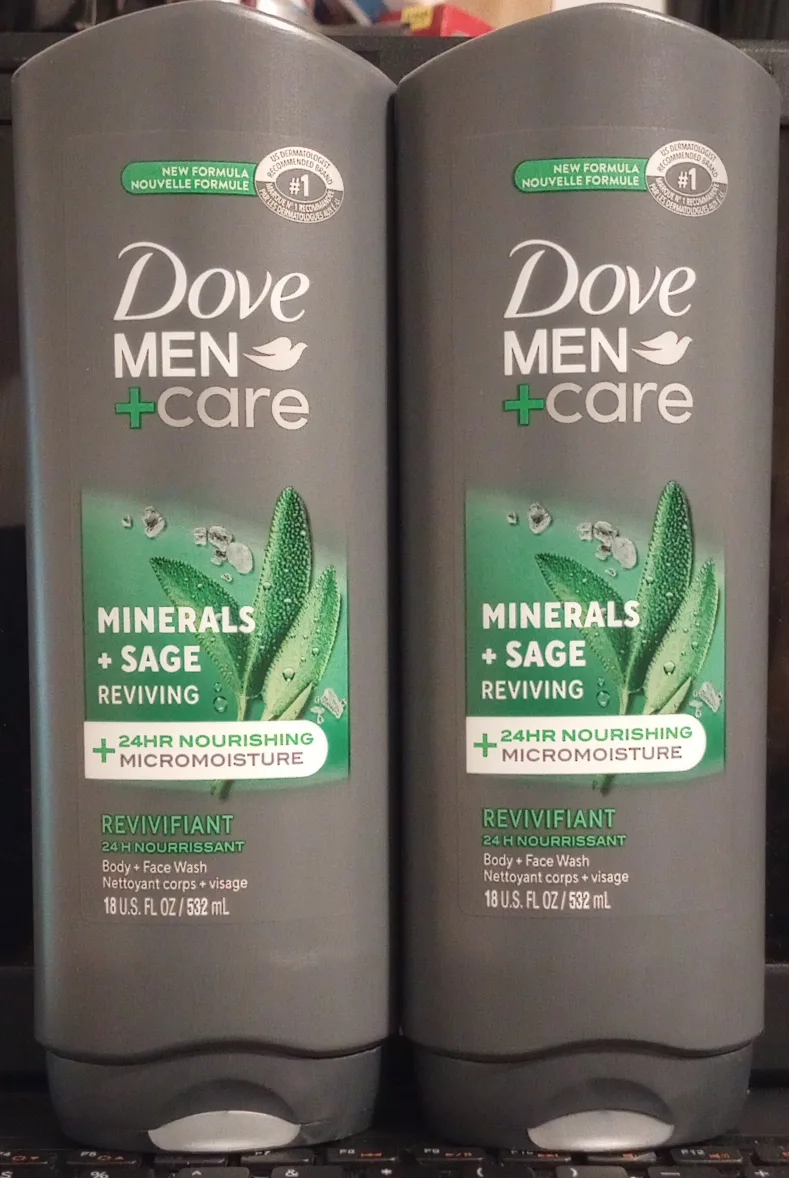 Dove Men Reviving Body Wash 2-pack thumbnail
