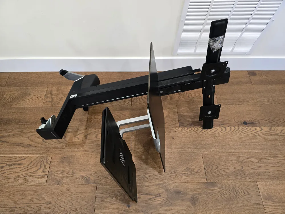 Ergotron – WorkFit-S Dual Monitor Standing Desk Converter image indicator(9)