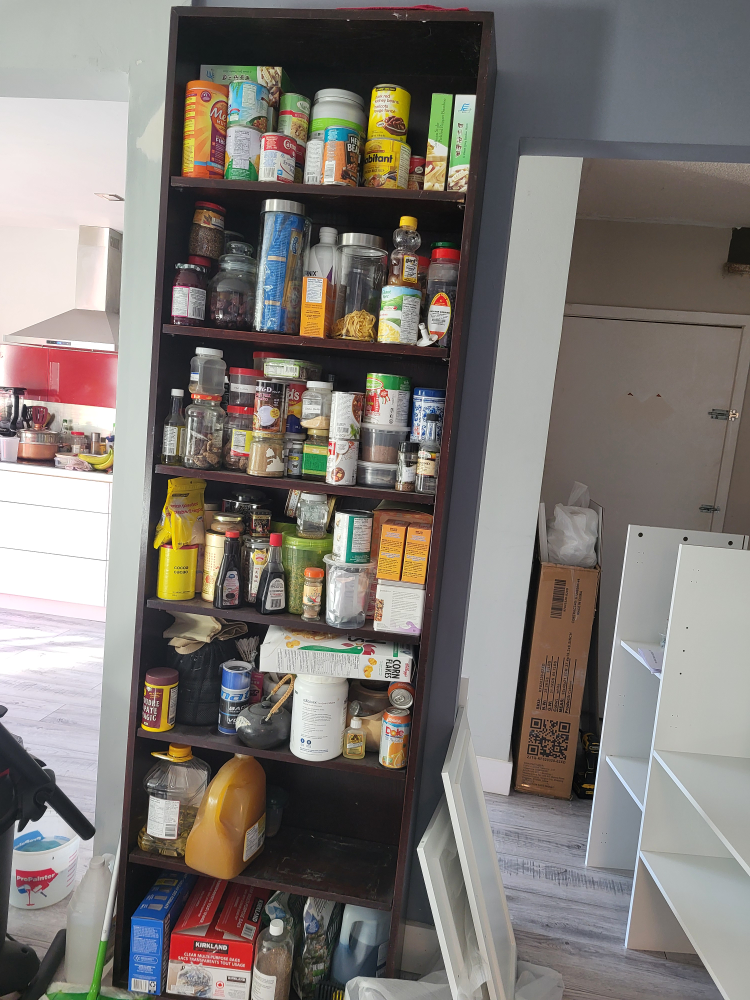Brown Shelf Unit