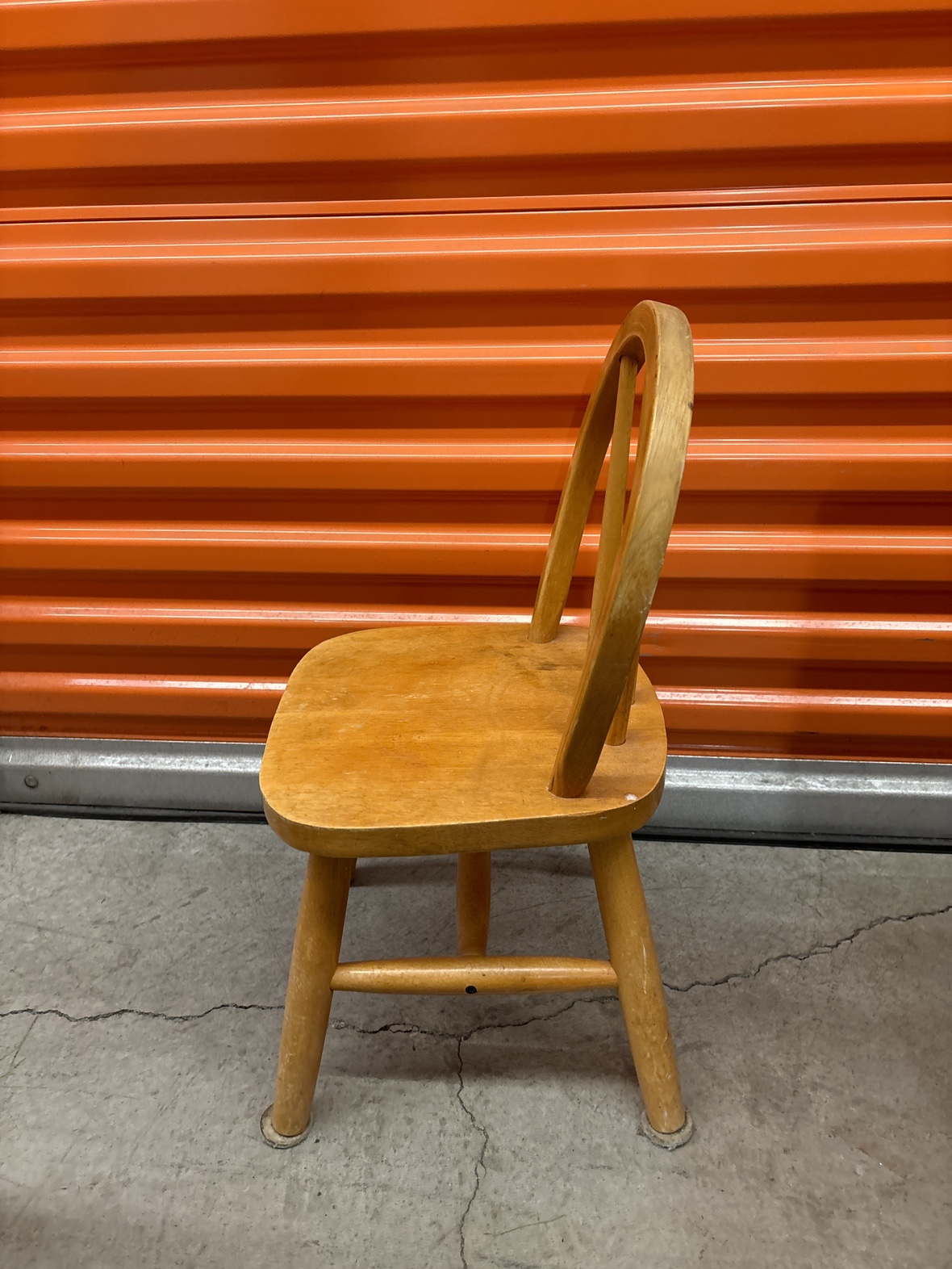 Wooden Child's Chair - photo 3