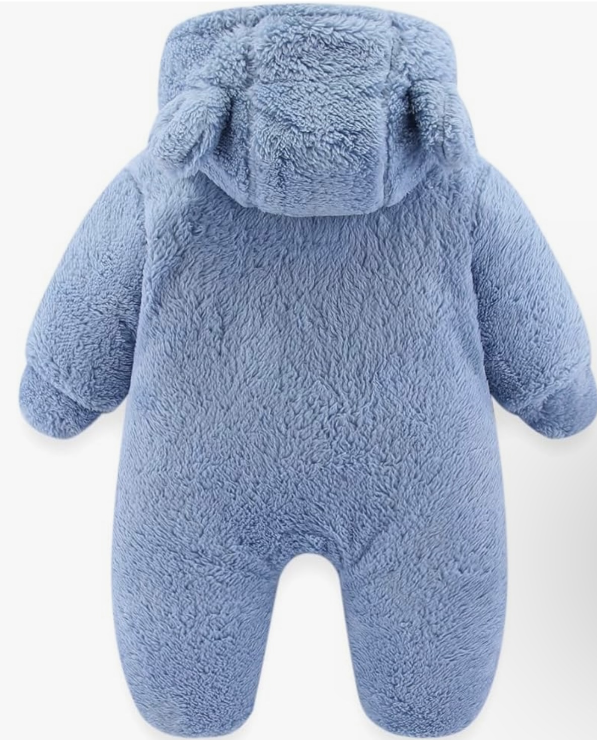 Baby Blue Fleece Snowsuit - photo 2