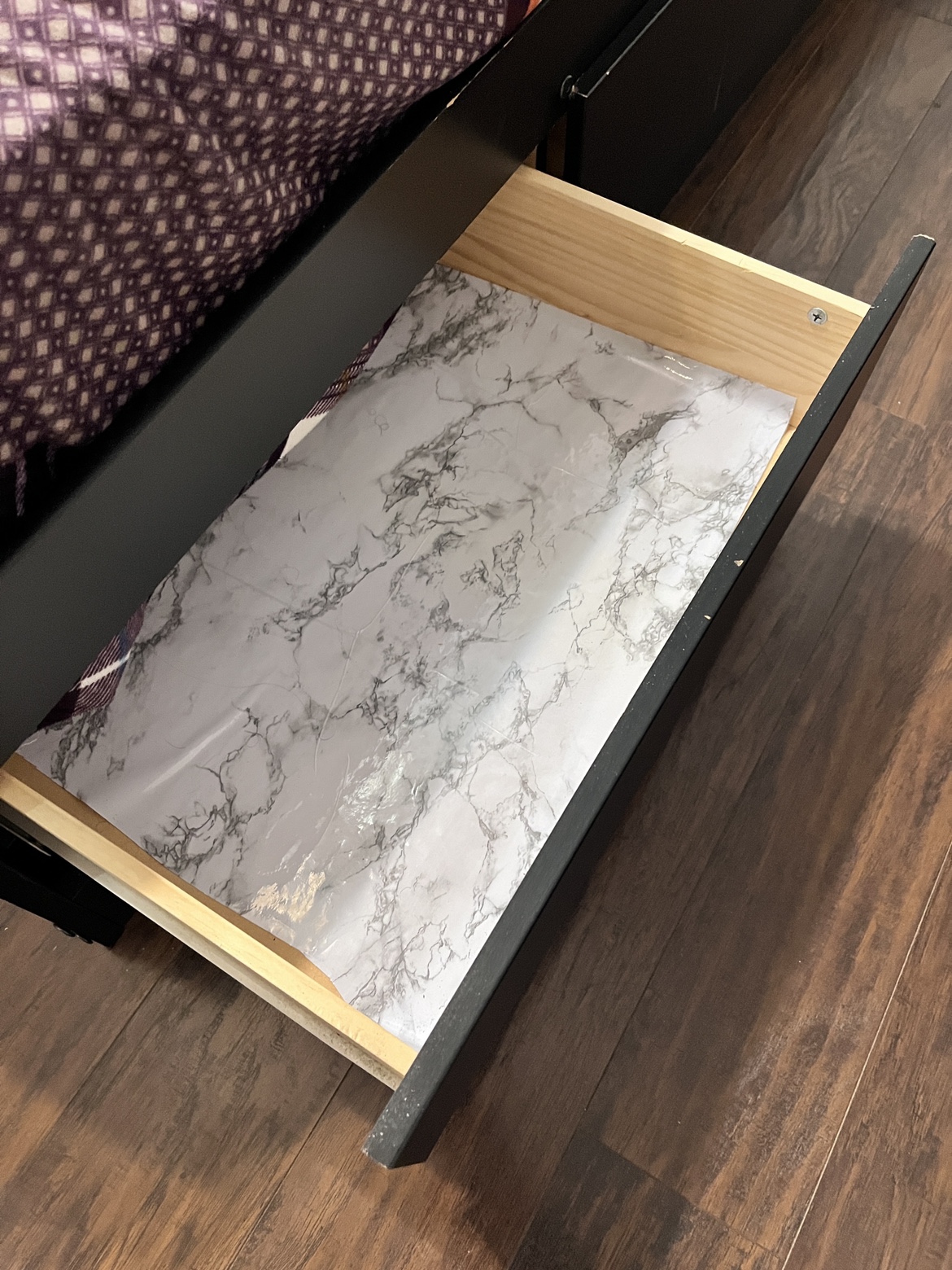 Wooden Bed Frame with Storage Drawers - photo 3