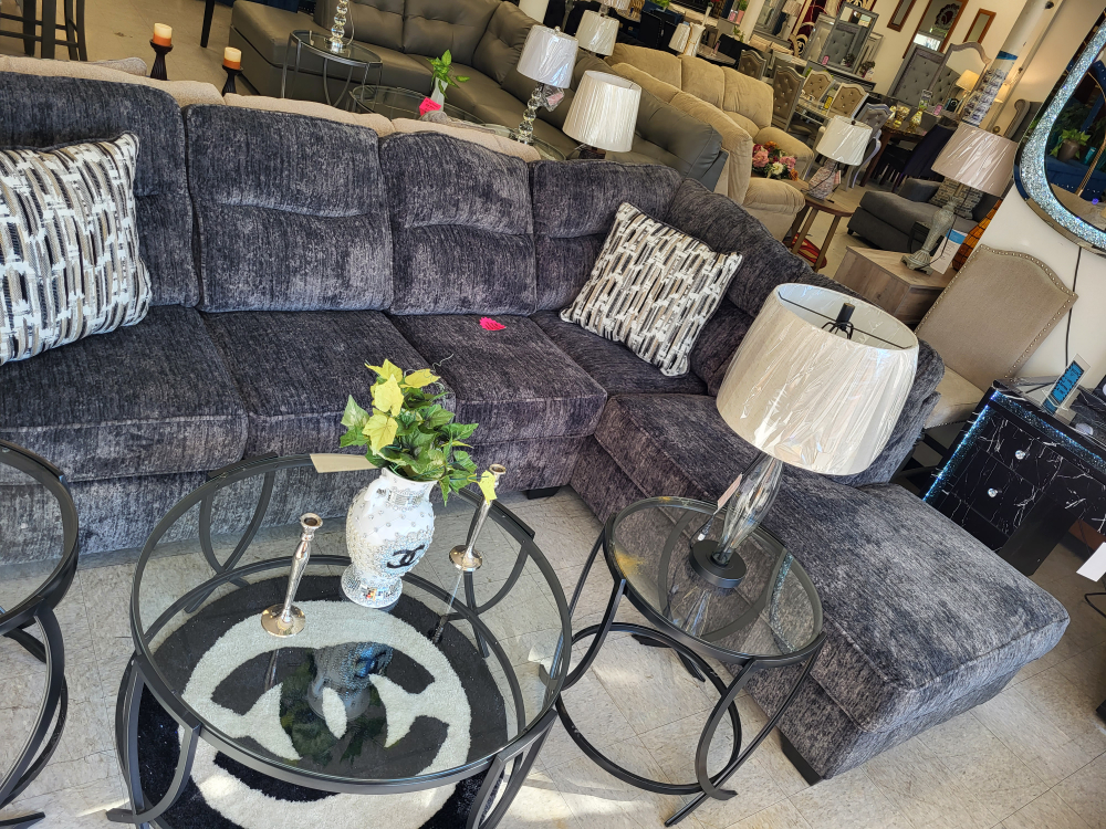 Sectional Sofa charcoal Grey
