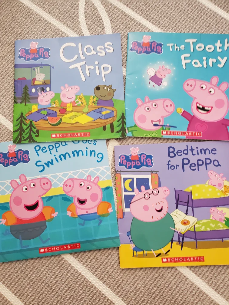 Peppa Pig Books - Set of 4 for $10 thumbnail