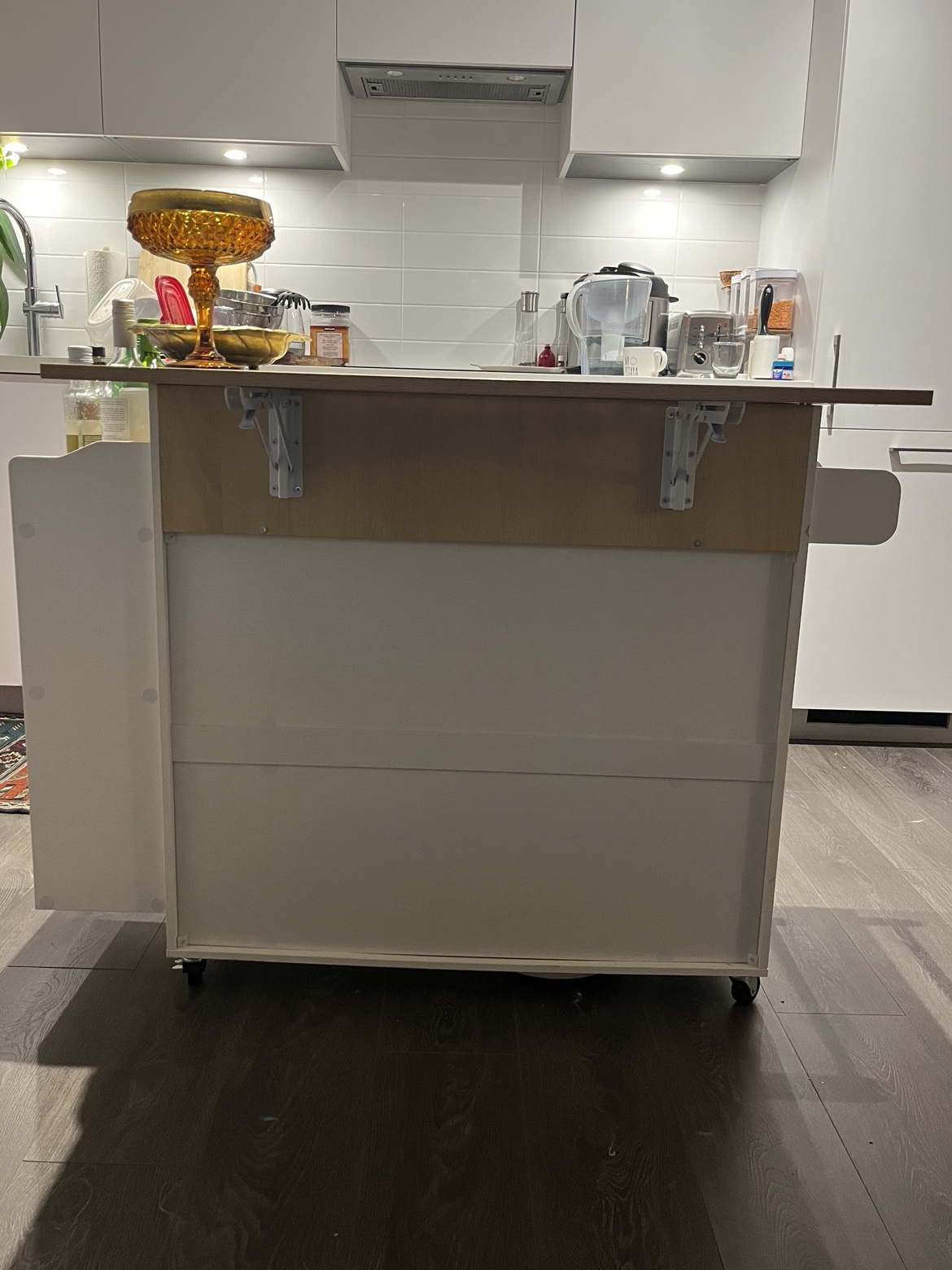 Kitchen Island with Expandable Countertop - photo 4