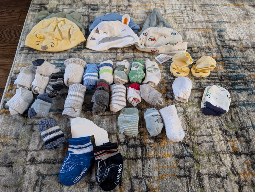 Baby Socks and Hats