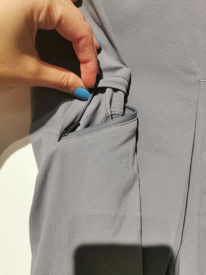 Athleta s6 Trekkie north tapered jogger pants s6 grey - photo 5