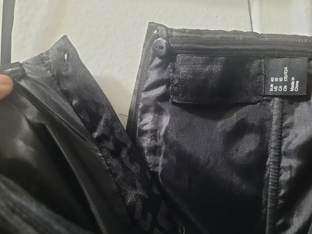 Black Strapless Cocktail Dress image indicator(3)