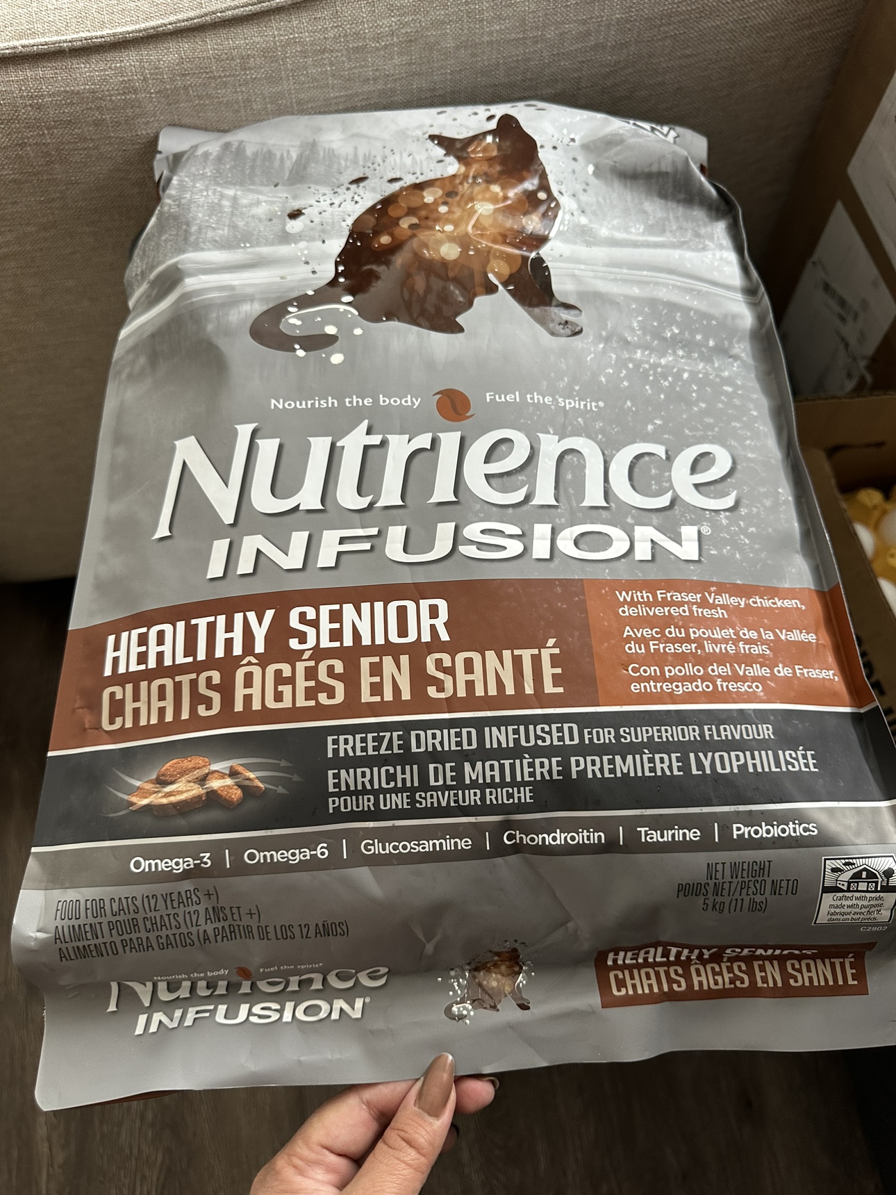 Nutrience Infusion Healthy Senior Cat Food