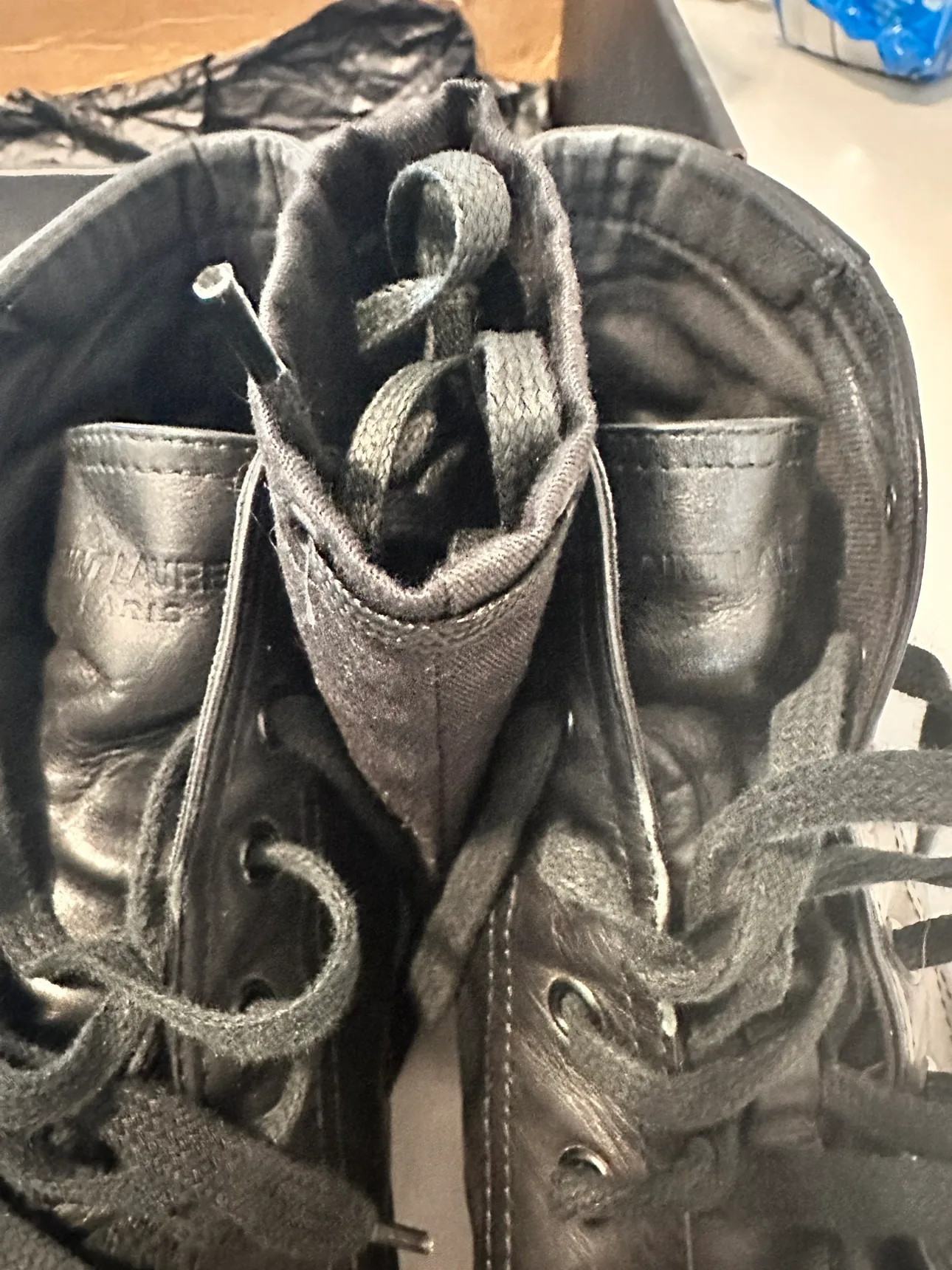 Saint Laurent High Top Sneakers image indicator(6)