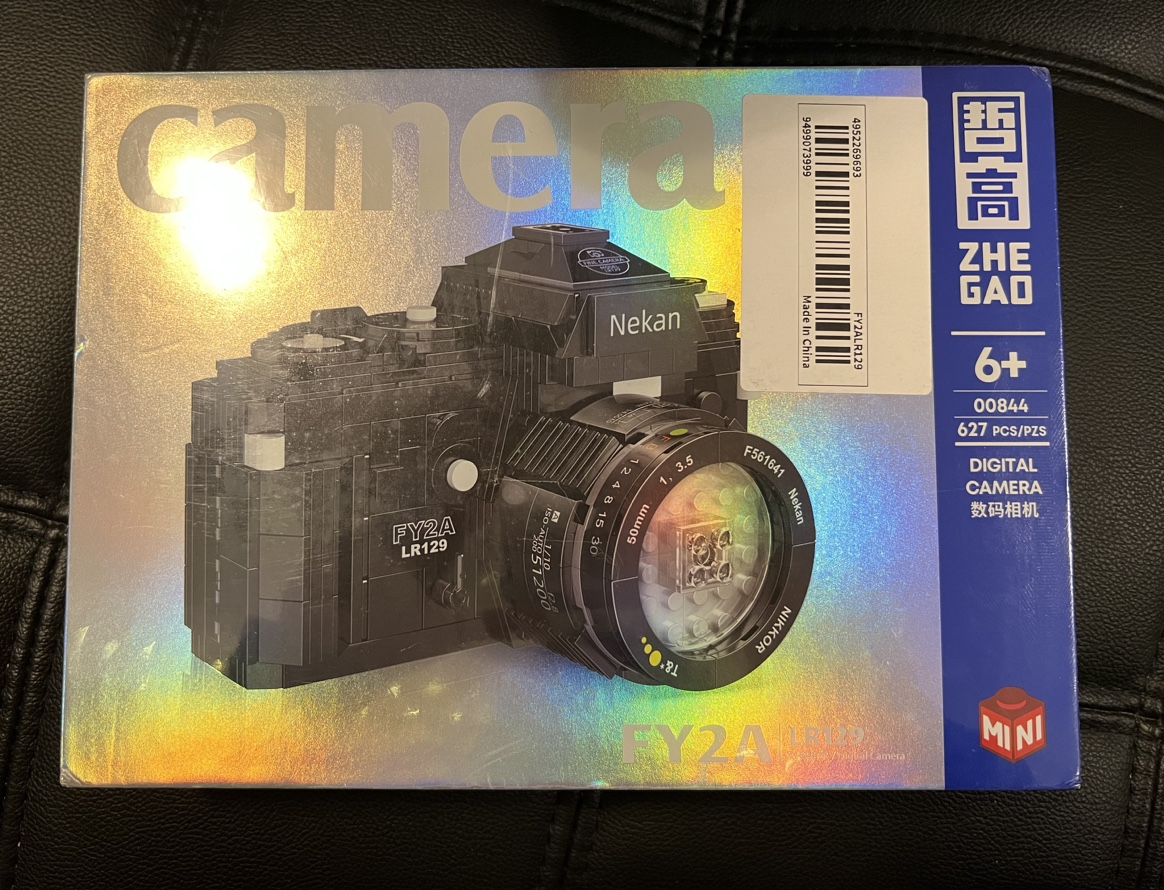 Adult Building Blocks Set (Camera)