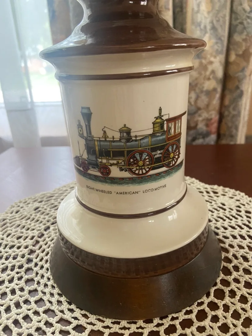 Vintage Train Table Lamp image indicator(2)