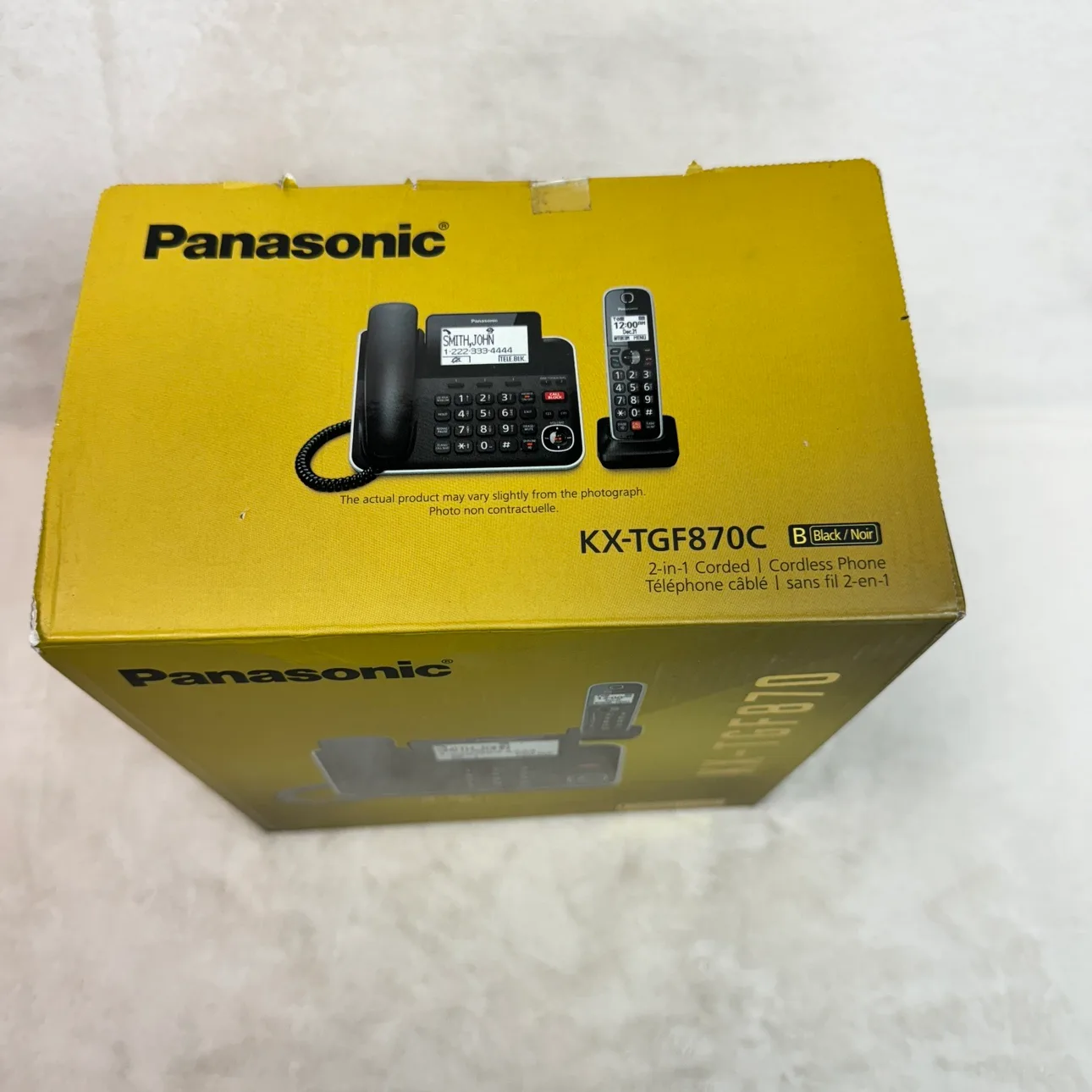 Panasonic KX-TG870C Corded & Cordless Phone image indicator(10)