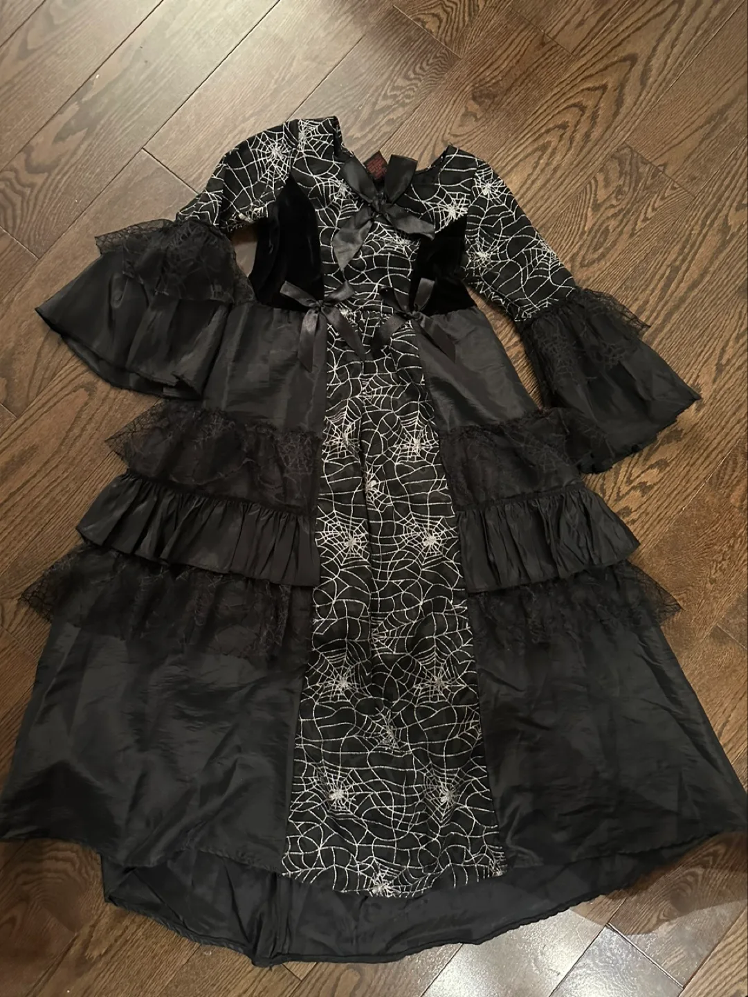 Girls' witch Halloween Costume Dress 🥕 image indicator(2)