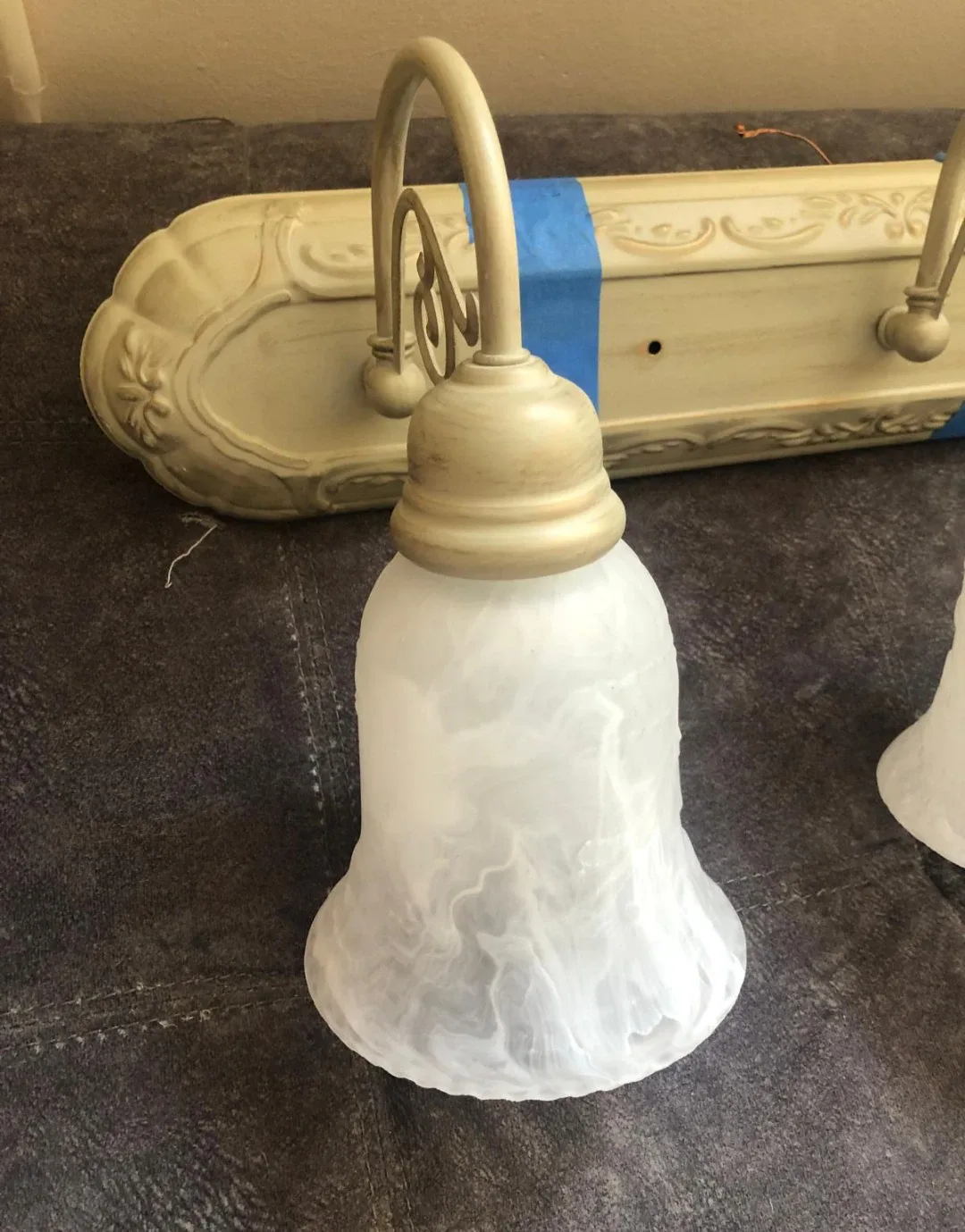 Three Light Wall Sconce #Freecycle image indicator(2)