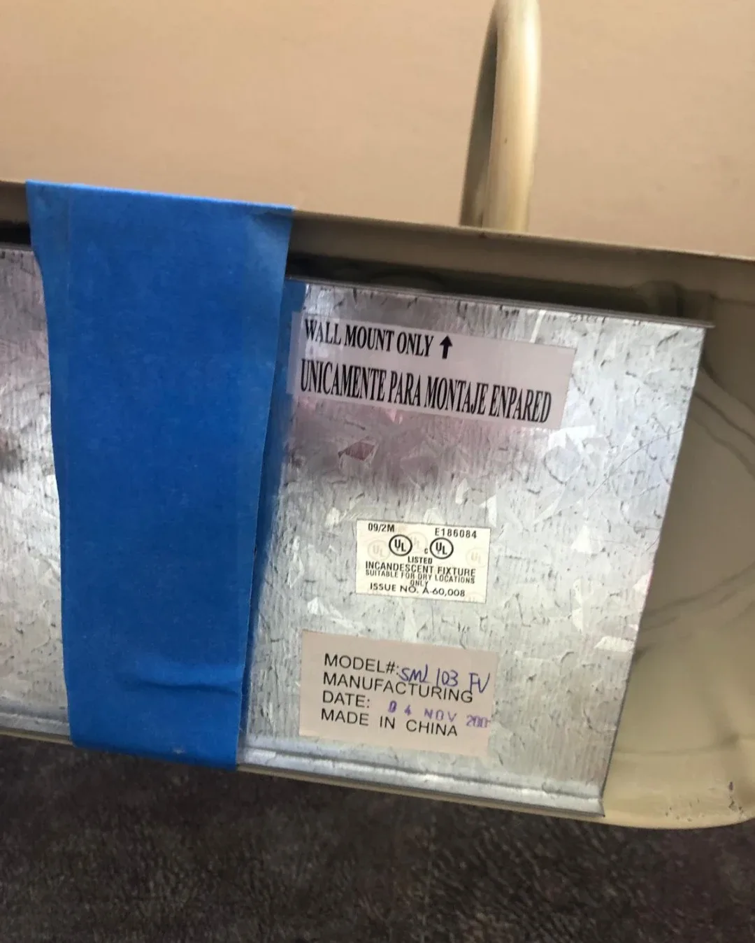 Three Light Wall Sconce #Freecycle image indicator(4)