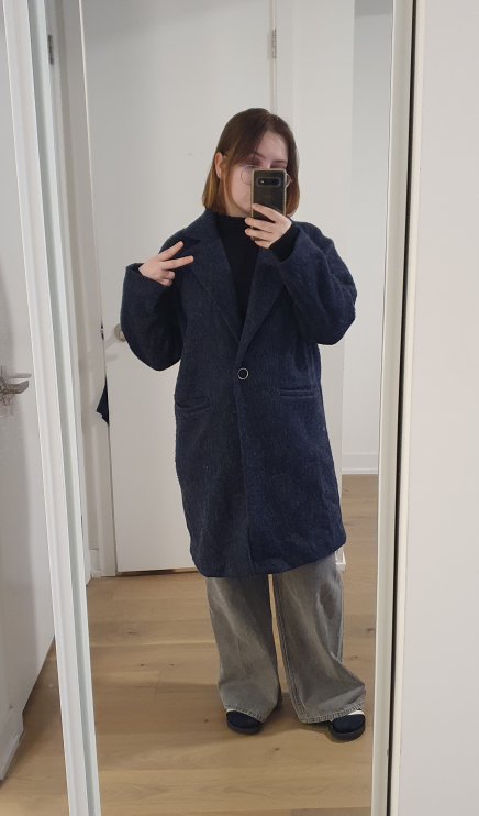 Mango Wool Coat size S/M - photo 2