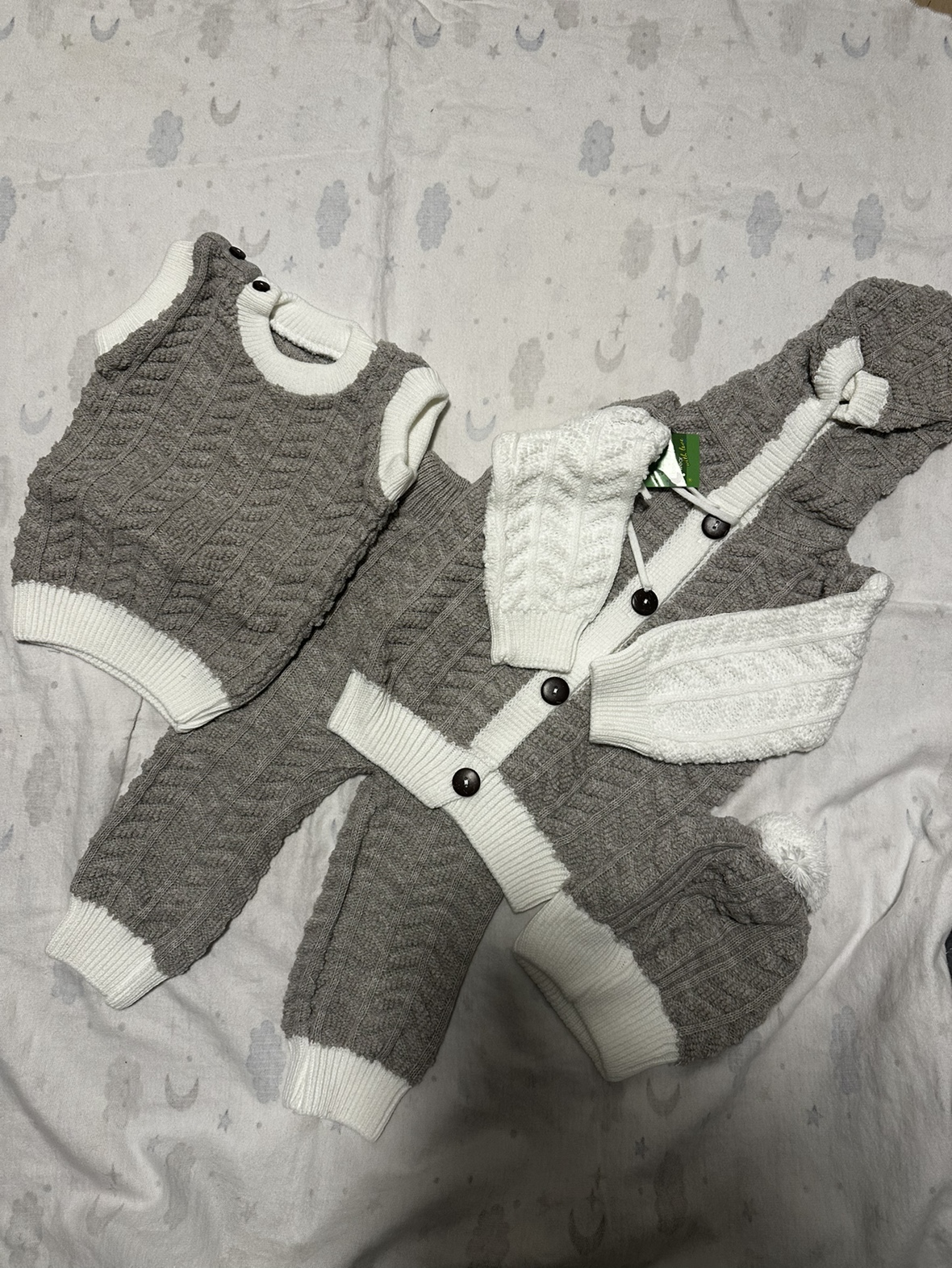 Baby Boy 4 Piece Knit Set - photo 3