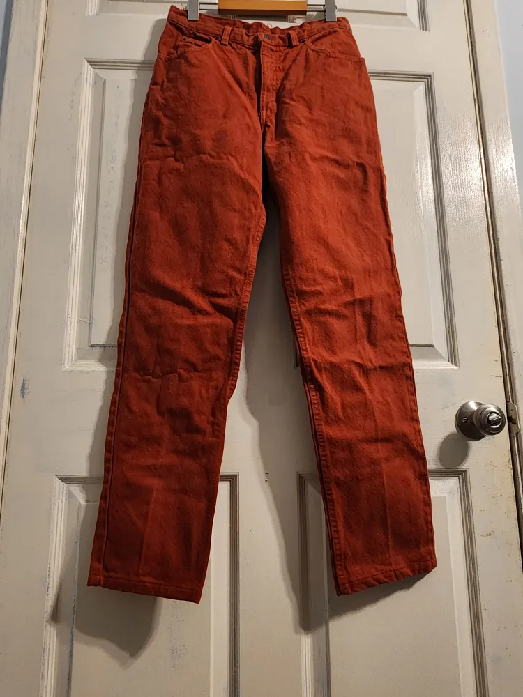 Size 12 - Vintage Calvin Klein Red Jeans