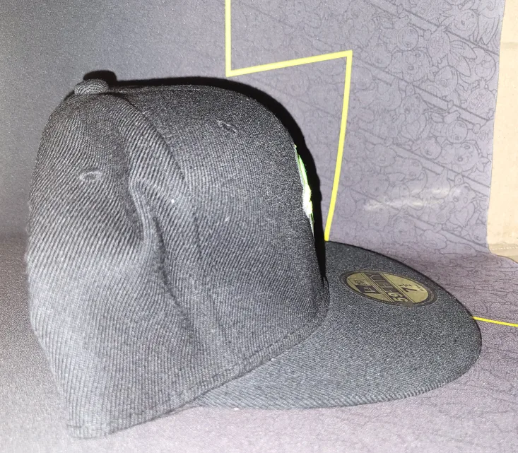 7½ New Era 59 Fifty Fitted: Neon Yellow Blue Jays Cap image indicator(2)