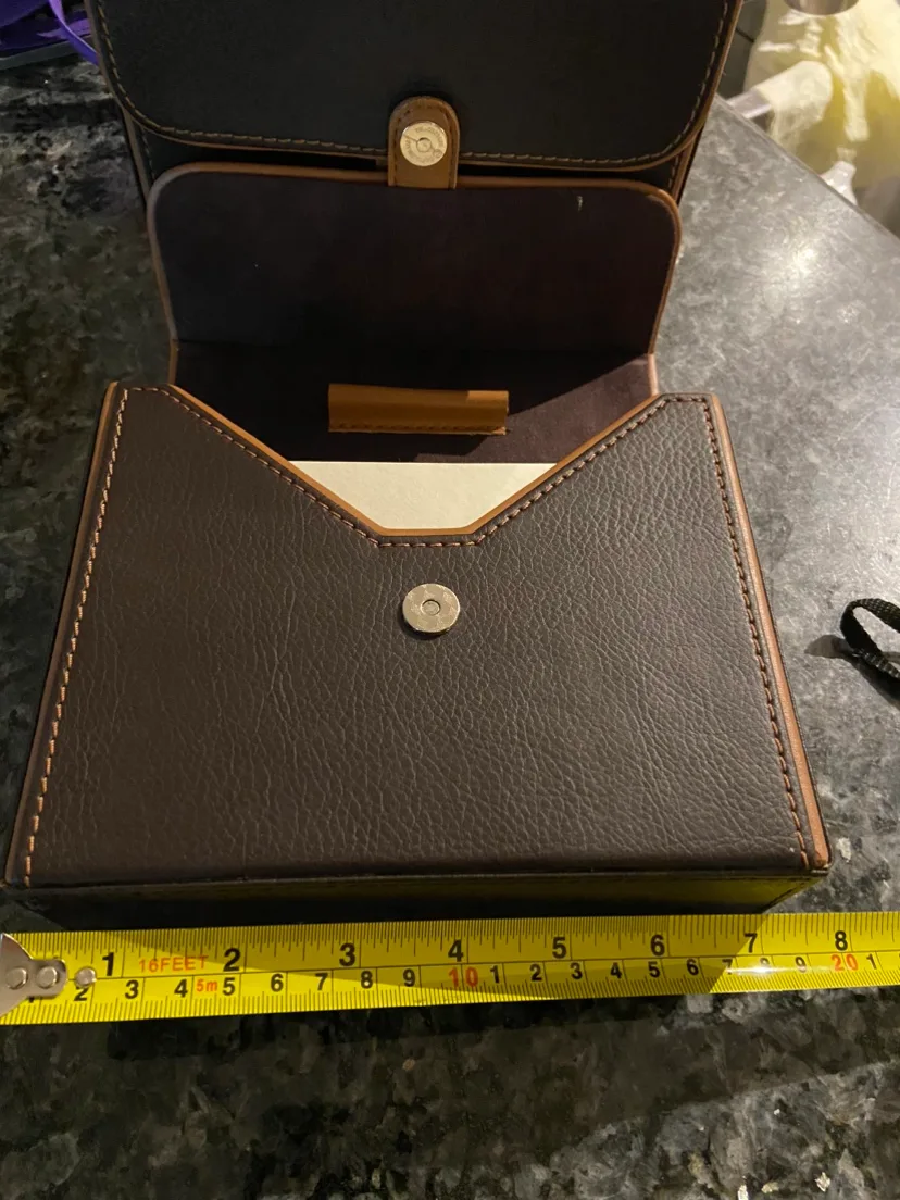 Leather Writing Cards Storage Box image indicator(6)