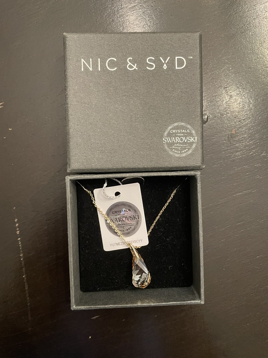 Swarovski Crystal Necklace and Earrings Set - photo 2