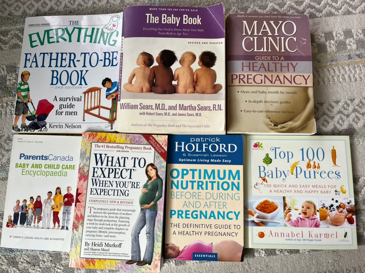 Pregnancy and Baby Books #freecycle thumbnail