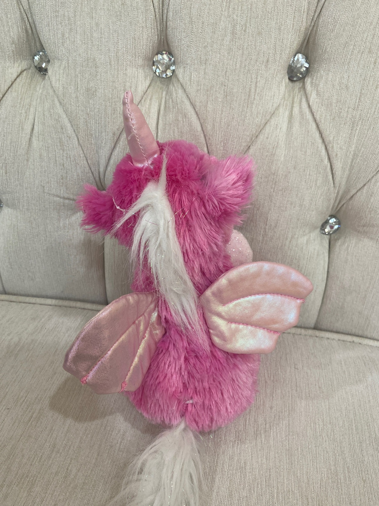 Pink Unicorn Plush Toy