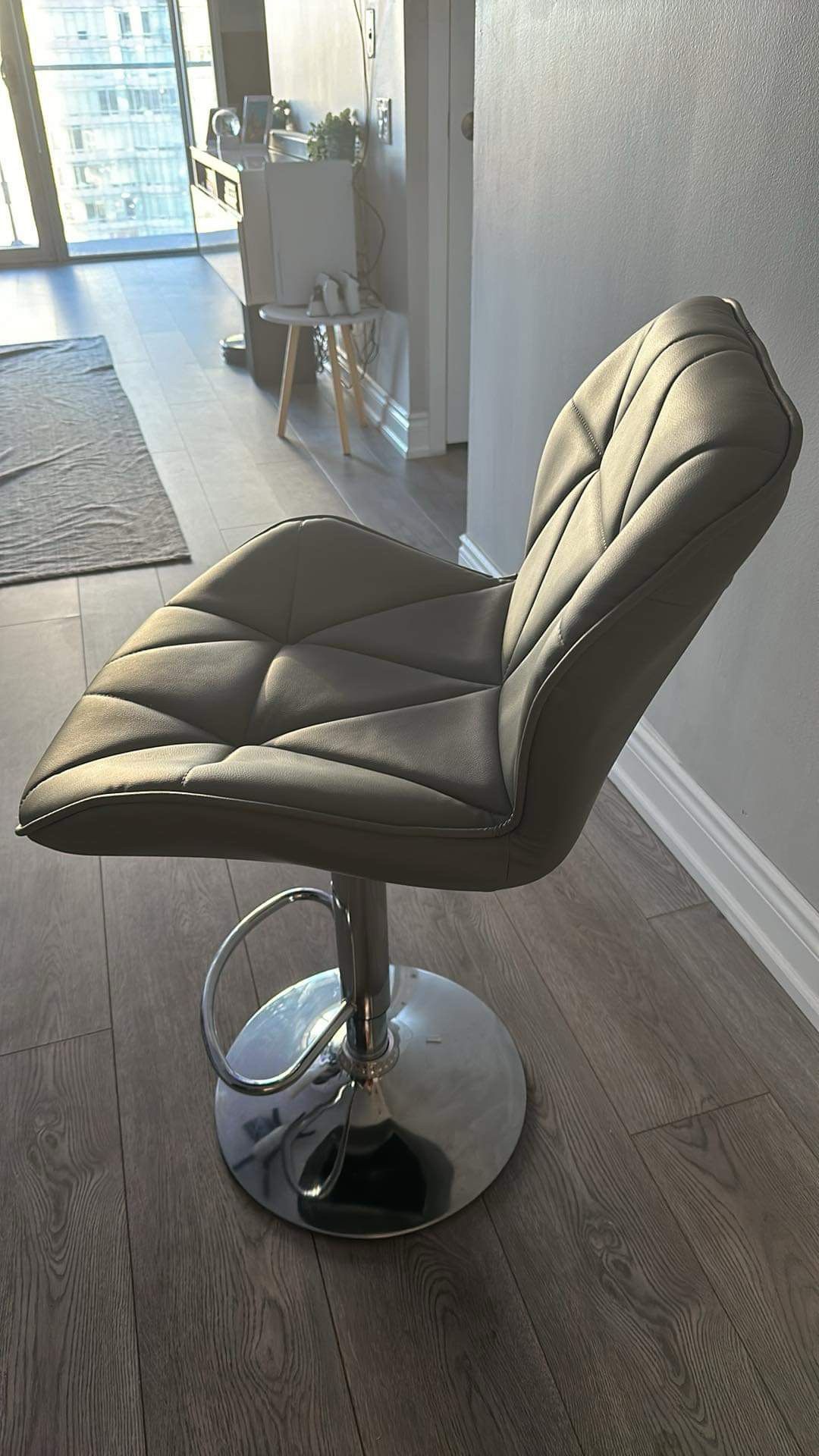 2 Grey Bar Stool - photo 4