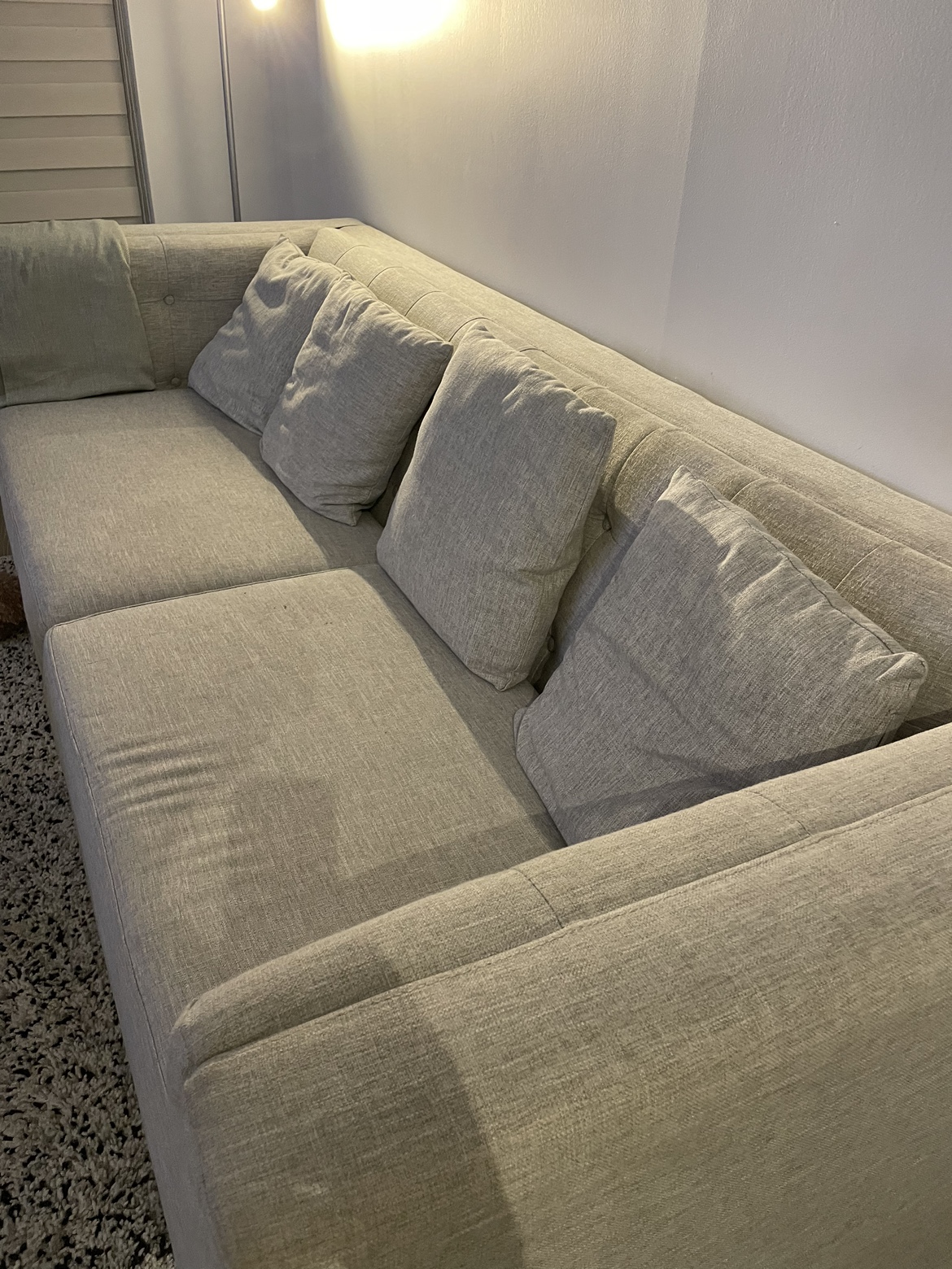 Move out sale: Grey Sofa - photo 5