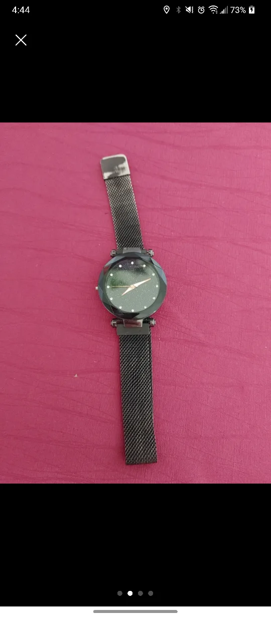 Black Ladies' Watch with Magnetic Clasp image indicator(4)