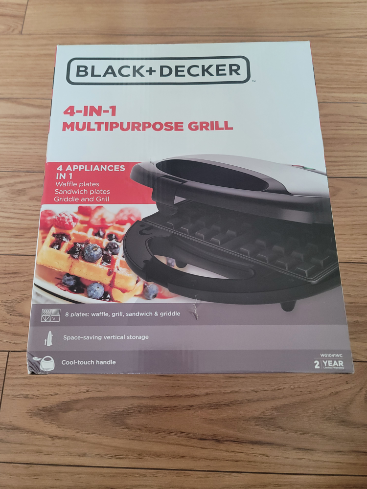 Grill Sandwich Black + Decker 4-in-1 Multipurpose