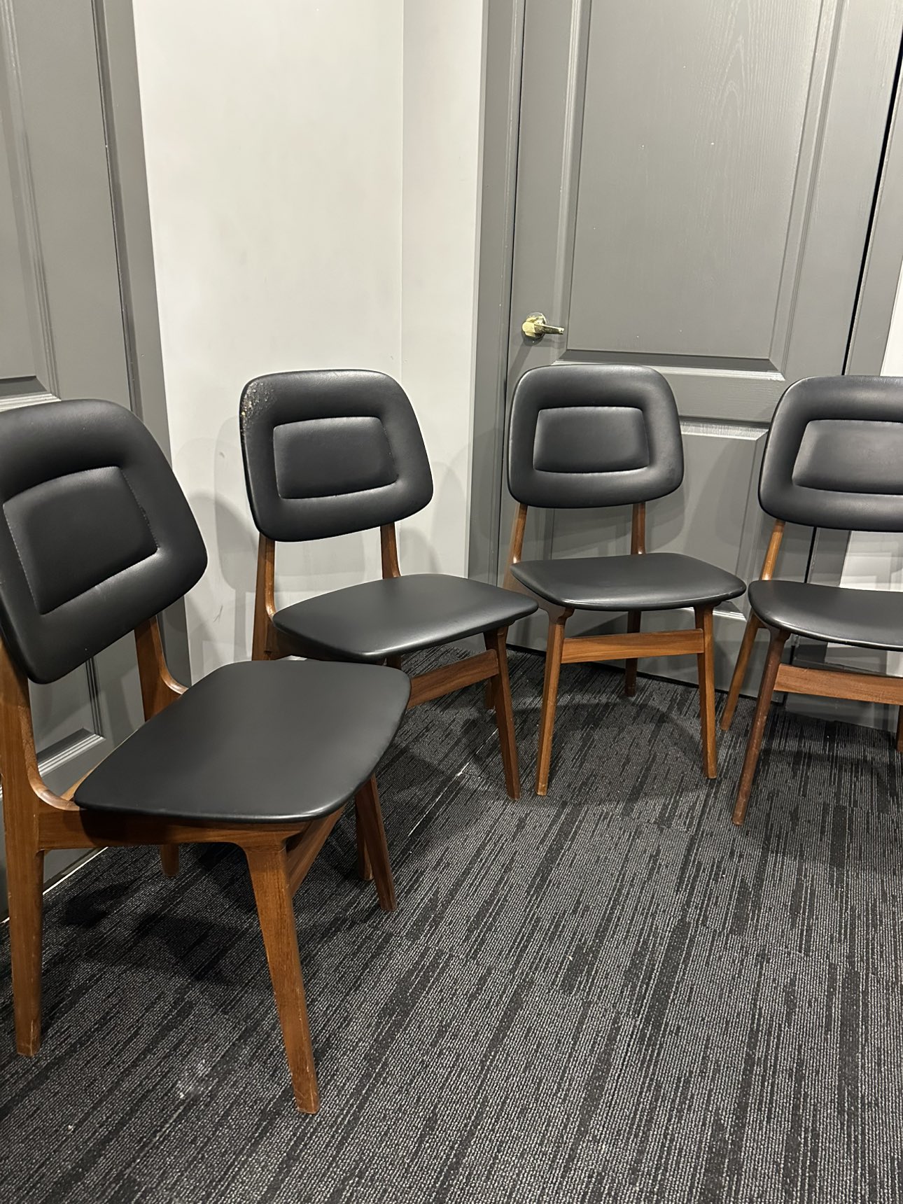 Mid century dining chairs