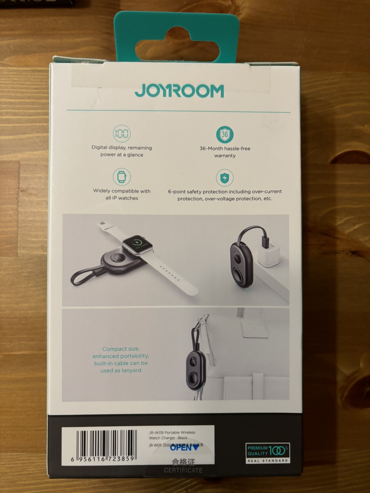 JOYROOM Portable Wireless Watch Charger - photo 2